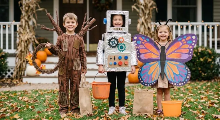 Halloween à la maison avec les enfants : déguisements faits maison, déco et goûter qui fait peur pour moins de 30 €