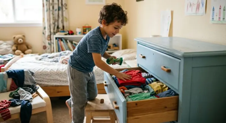 Ranger le linge de toute la famille : notre système pour ne plus jamais avoir 3 paniks en attente