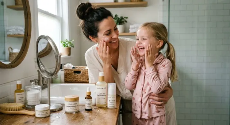 Routine skincare mère-fille : à quel âge commencer et quels produits choisir ?