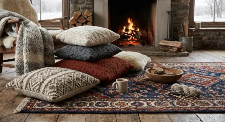 Rendre la maison cosy pour l'hiver en famille : 12 idées déco testées (plaids, lumières, textiles) pour moins de 150 €